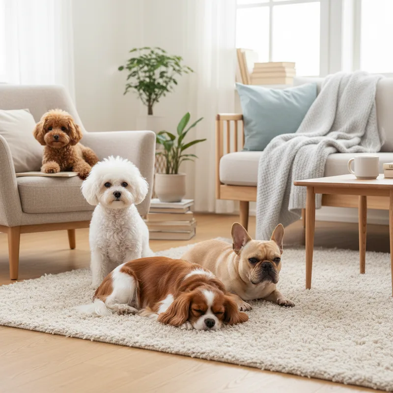 Les meilleures races de chiens pour la vie en appartement
